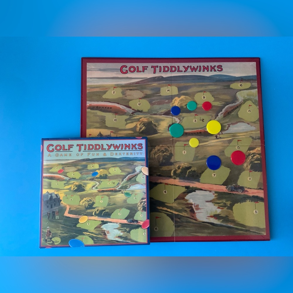 Golf Tiddlywinks Classic Kids Game - Multicolor